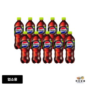 롯데칠성음료 펩시 제로 슈거 라임향, 500ml, 10개