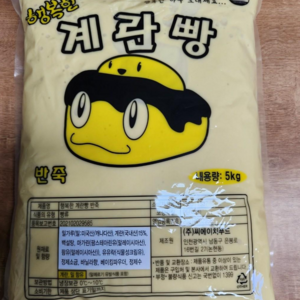 계란빵 땅콩빵 바나나빵 반죽 홈베이킹 재료, 5kg, 3개