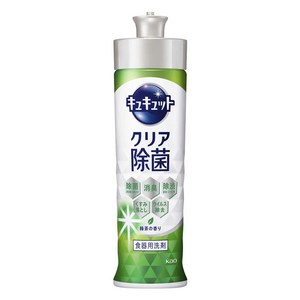 큐큣토 클리어 주방세제 녹차향, 1개, 220ml