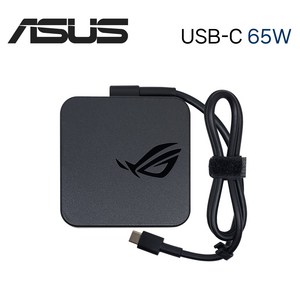 ASUS USB C타입 PD 정품 노트북 충전기 어댑터 케이블 ADP-65SD D / 5V 3A 9V 3A 15V 3A 20V 3.25A 65W, 1개