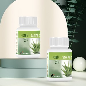 상쾌한변장 알로에센스99 240정x2병, 2개, 74.4g