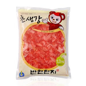 반찬단지 초생강 적색 1.3kg, 1개