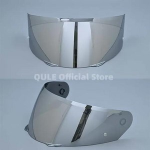바이크 오토바이 HJC HJ-33 I90 헬멧 모토 바이저 렌즈 자외선 차단 교체 실드 Casco 얼굴 가리개 액세서리, [04] Silve