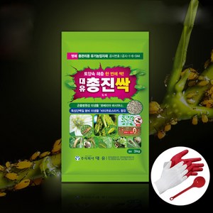 대유 총진싹 입제 3k 병해충관리용 유기농업자재, 3kg, 1개