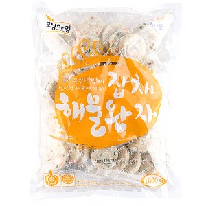 모닝하임 잡채해물완자, 1kg, 6개