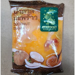 태국 코코넛 슈가 오리지널 coconut sugar 팜슈가 MAHANAVA, 1개, 500g