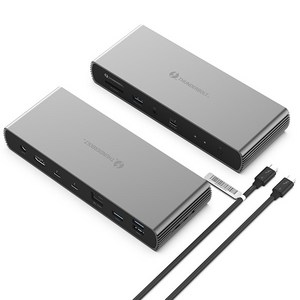 인텔 인증 썬더볼트4 독 USB4 도킹스테이션 T4D210, 썬더볼트4독-T4D210, 1개