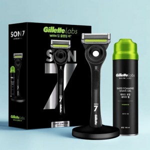 질레트 랩스 딥클렌징바 손흥민 3.0 에디션 핸들+1입날+쉐이빙젤+거치대