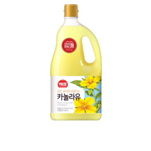 해표 카놀라유, 1.5L, 4개