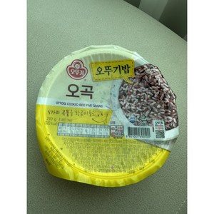 맛있는 오뚜기밥 오곡, 210g, 36개