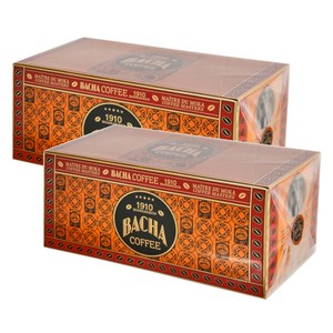 BACHA COFFEE 어써티드 1910 커피 기프트박스, 2개, 12g, 25개입