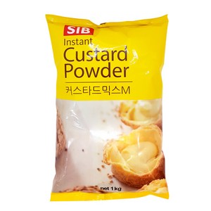 커스타드믹스엠 1kg X 2개 커스터드 슈크림 카스테라 베이킹, 3개