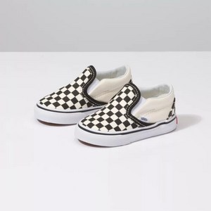 반스 VN000EX8BWW VANS 토들러 체커보드 Slip on 슬립온 아동 키즈 스니커즈 캔버스화