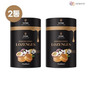 NZMA 녹용 마누카꿀 로젠지 2통(60개), 30정, 135g, 2개