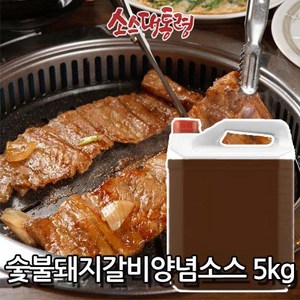 숯불돼지갈비양념 5kg, 1개