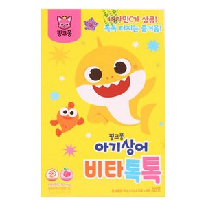 핑크퐁 아기상어 비타톡톡, 120g, 2개