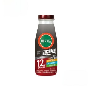 베지밀 고단백 두유 검은콩 병, 190ml, 20개