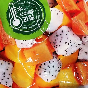 설앤쿡 산지에서 수확하고 급속냉동한 냉동 과일믹스3종 1kg, 2개