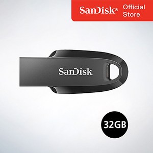 샌디스크코리아 공식인증정품 USB메모리 Ulta Cuve 울트라 커브 USB 3.2 CZ550, 32GB, 1개