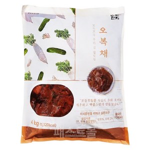 반찬단지 오복채 절임, 4kg, 1개