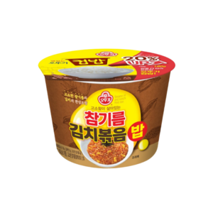 오뚜기 컵밥 참기름 김치볶음밥, 259g, 1개