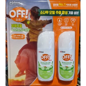 OFF 보태니컬 미스트 모기기피제, 236ml, 1개