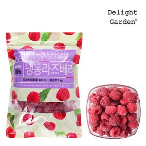 [딜라잇가든]냉동 라즈베리(칠레산) 1kg, 1개