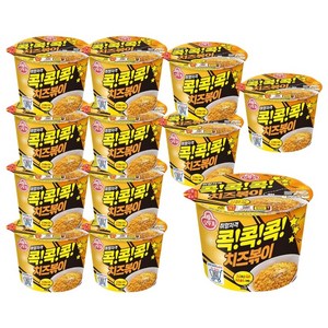 오뚜기 콕콕콕 치즈볶이 컵라면 95 g, 12개