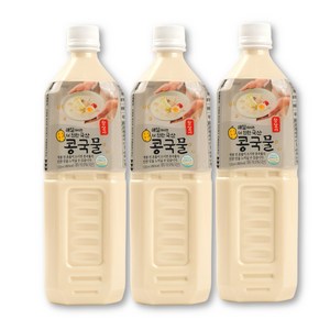 참살이 더 진한 국산 콩국물, 1L, 3개