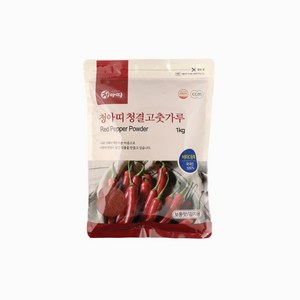 청아띠 고춧가루 국산 청결고추가루 비타C듬뿍 순한맛, 1개, [순한맛]양념용, 1kg