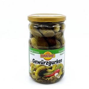 Salty Pickled Cucumbers Gherkins Turkiye 짠 오이 절임 튀르키예, 1개, 640g