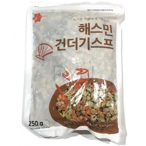 해스민 건더기스프 250g 별미튀김 동결건조파 계란지단 건조유부, 1개