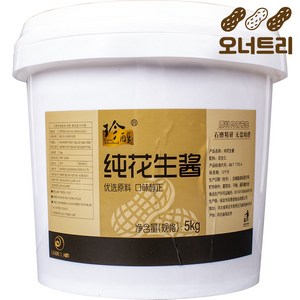 땅콩 소스 5kg 월남쌈 샤브샤브 냉면 마라탕 업소용 식당용 대용량 피넛 순화생장, 1개