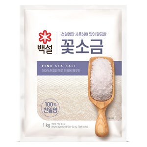 백설 꽃소금, 1kg, 1개