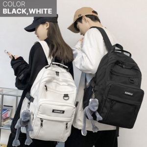 케이옵티마 남여공용 책가방 학생 캐쥬얼 키링 여행 백팩