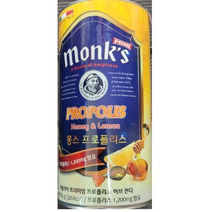 Monks 프로폴리스 캔디, 80g, 1개