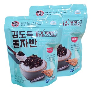 김앤김 김도둑 The 맛있는 돌자반 새우&멸치 35g 2개