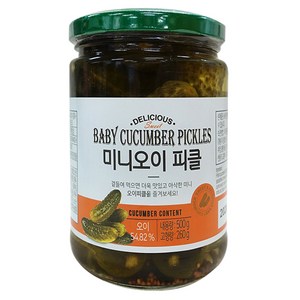 센컴퍼니 미니 오이피클 500g, 1개