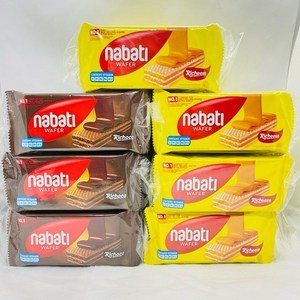 [Nabati] 케이크 20g x 10팩 10개 묶음, 치즈블럭 17gx10팩