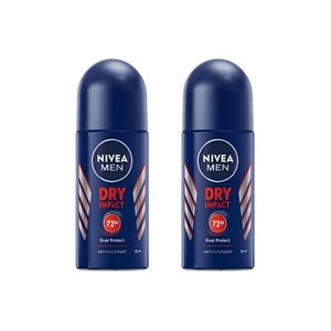 니베아 드라이 임팩트 48H 롤온 데오드란트, 2개, 50ml