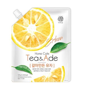 다미즐 갈아만든 유자, 500g, 1개