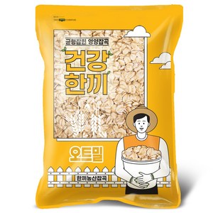 오트밀 압착귀리 퀵오트, 1개, 1kg