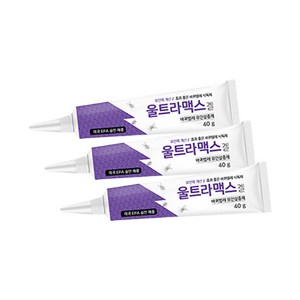 지쎈 울트라맥스겔 120g (40g씩 개별포장) 강력한 식독제 퇴치제 바퀴벌레약 바퀴약 치사율 95% 24시간이내 박멸, 1세트, 120ml