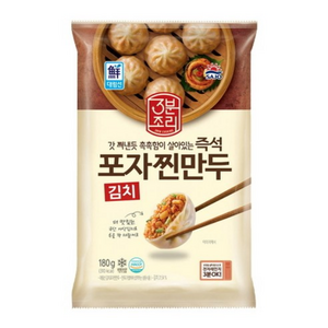 [사조대림] 김치포자찐만두 180g X 10개