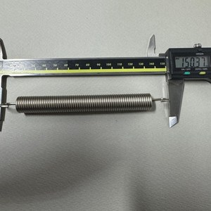 스프링팜 스텐1.8파이 국산제조 고리타입형 SUS304, 1개, 150mm