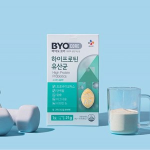 바이오코어 하이프로틴 유산균 고함량 단백질 건강기능식품, 30개, 38g