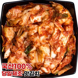 [행운김치] 100%국산 당일제조 전라도 맛김치 막김치, 1개, 2kg