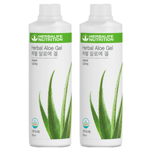 허벌라이프알로에겔 오리지널맛 허벌라이프알로에겔, 2개, 500ml