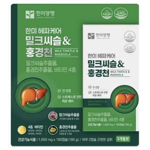 한미양행 한미 헤파케어골드 180캡슐 간건강, 180정, 1개