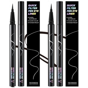 여우화장대 워터프루프 퀵필터 펜 아이라이너 0.5g